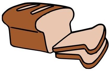 Cartoon Bread Loaf - Clipart library
