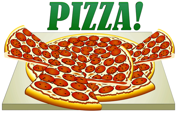 Pizza Clipart Black And White | Clipart library - Free Clipart Images