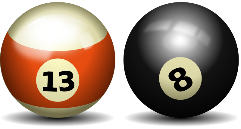 Pool Ball Art - Clipart library
