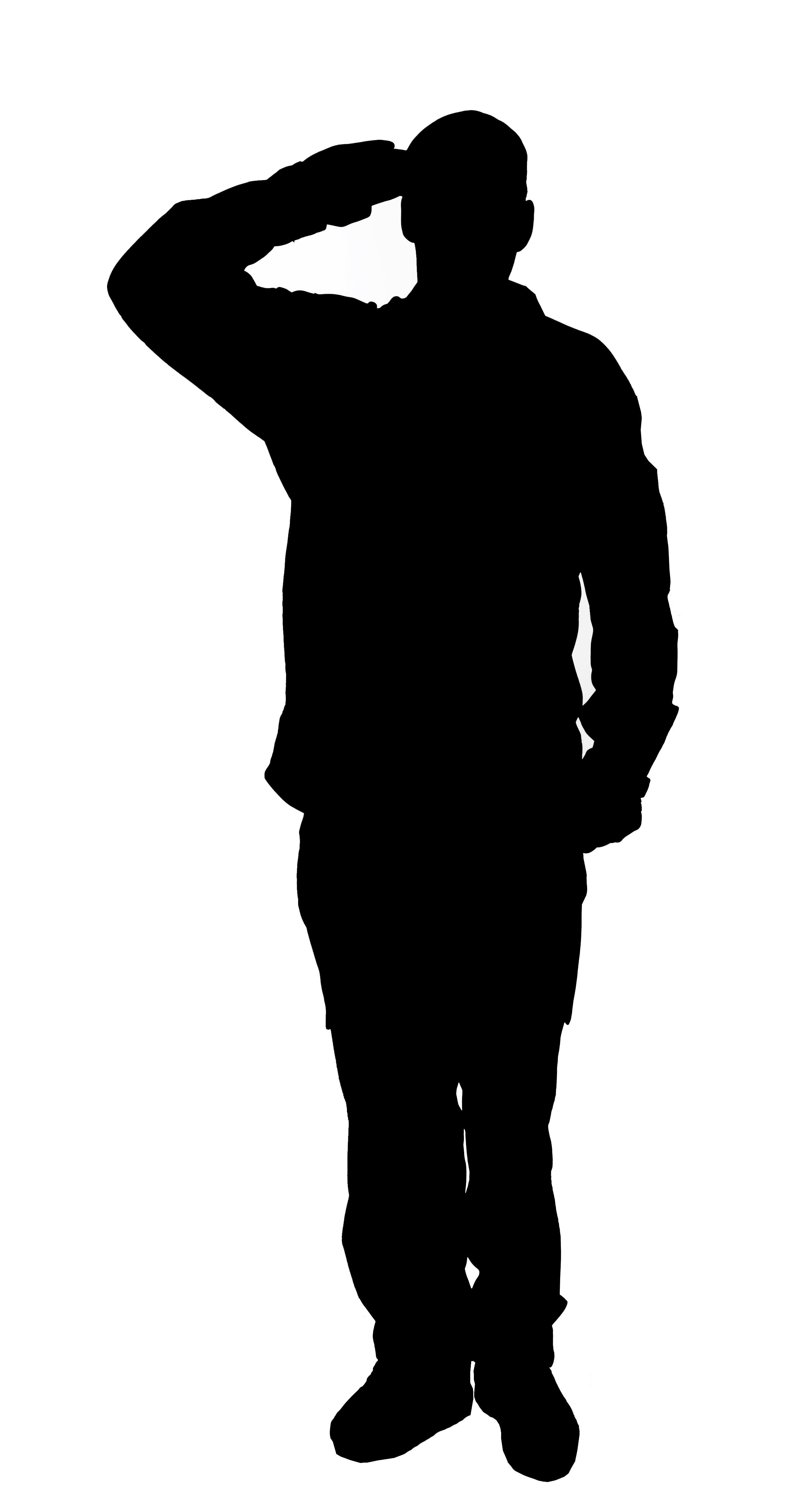 Soldier Silhouette - Clipart library