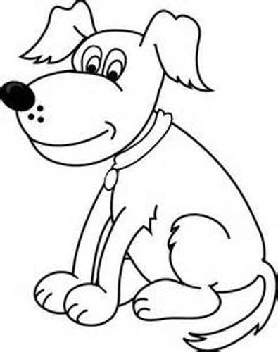 Happy Puppy Clipart Black And White | Clipart library - Free Clipart 