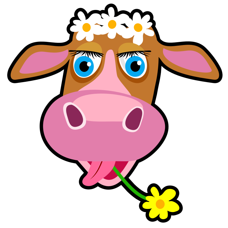 Clipart - Daisy the Cow