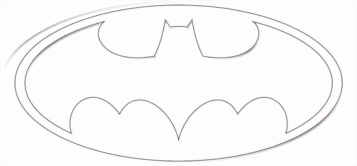 new batman logo Colouring Pages