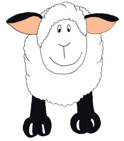 Think Differently About Sheep Clip art Page Three
