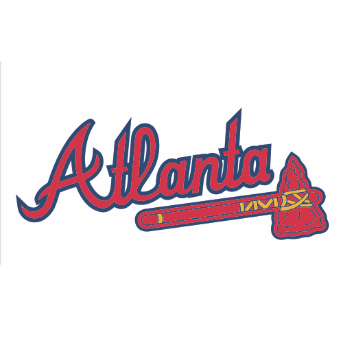 Atlanta Braves Script Logo Iron On transfers