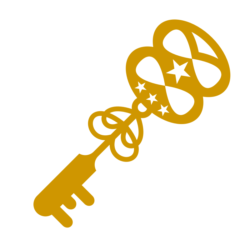 Clipart - treasure key