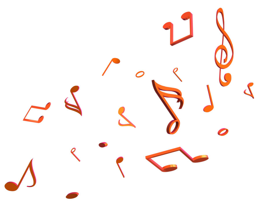 Music Notes Render by Taz09 on Clipart library