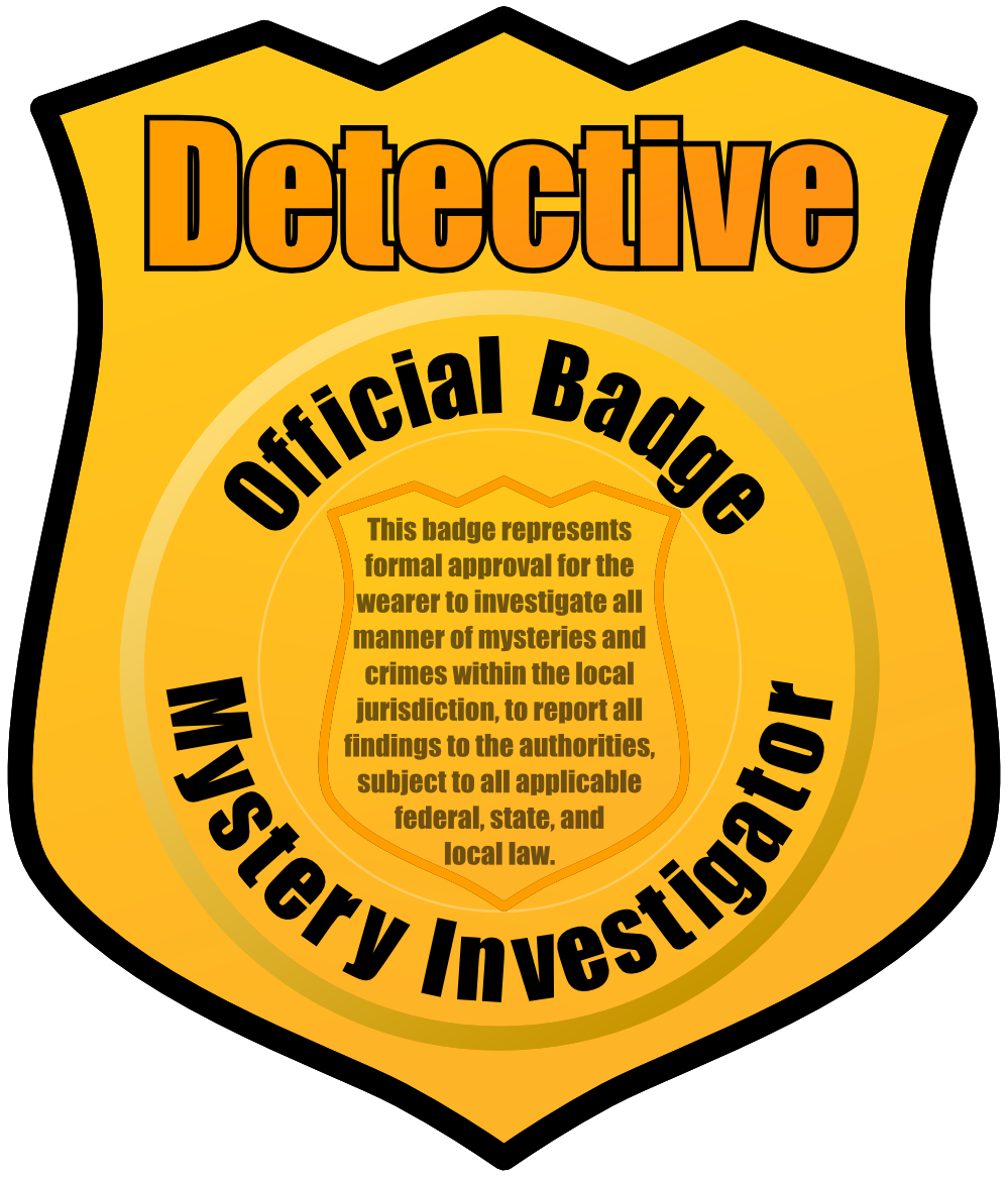 Free Detective Badge Clip Art