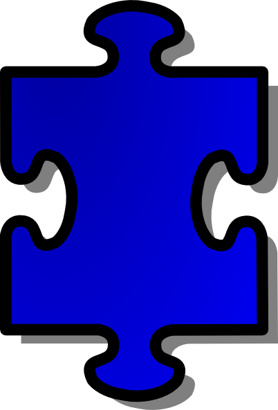 Pix For  Puzzle Piece Outline Clip Art