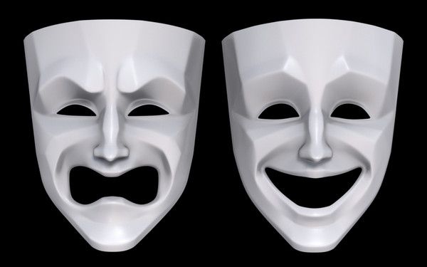 drama masks | Pursuit of Happiness Assignment | Clipart library