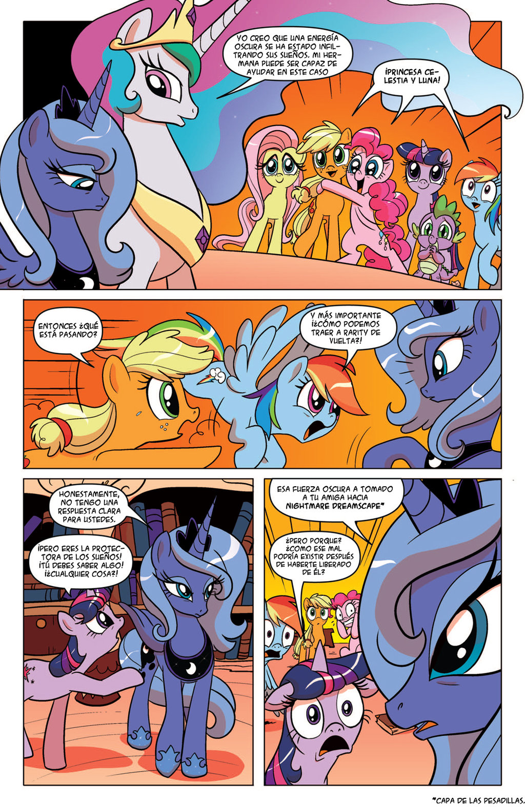 My Little Pony Comic #5 Spanish (18/27) by cejs94 on Clipart library