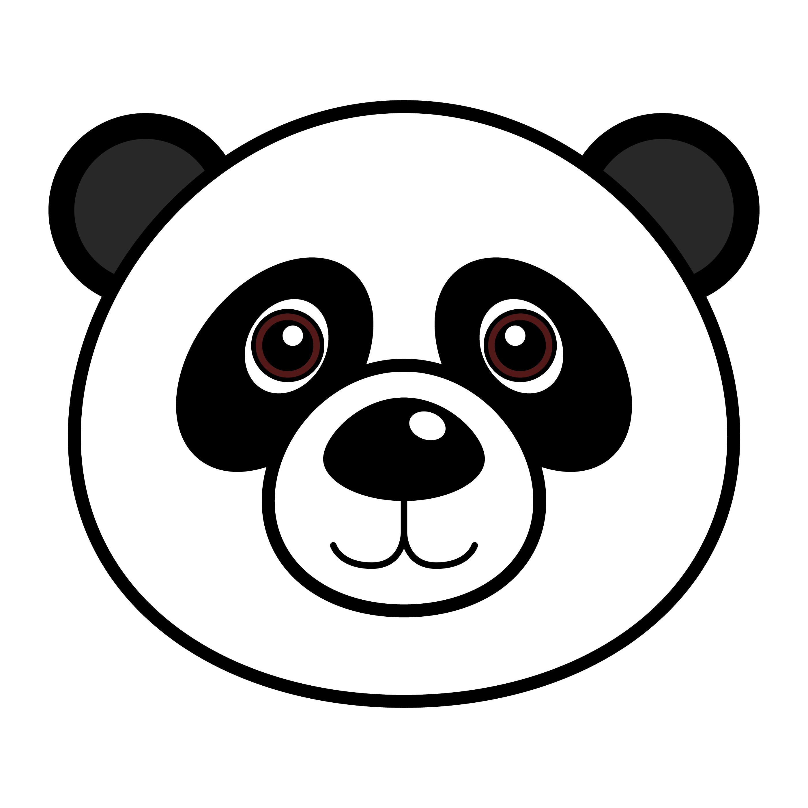Gambar Kartun Panda Clip Art Library