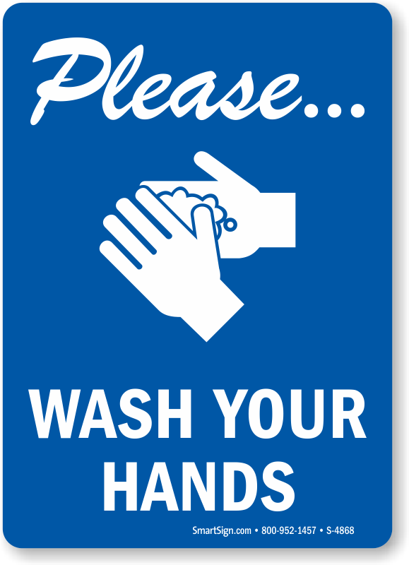 Free Printable Please Wash Your Hands Sign