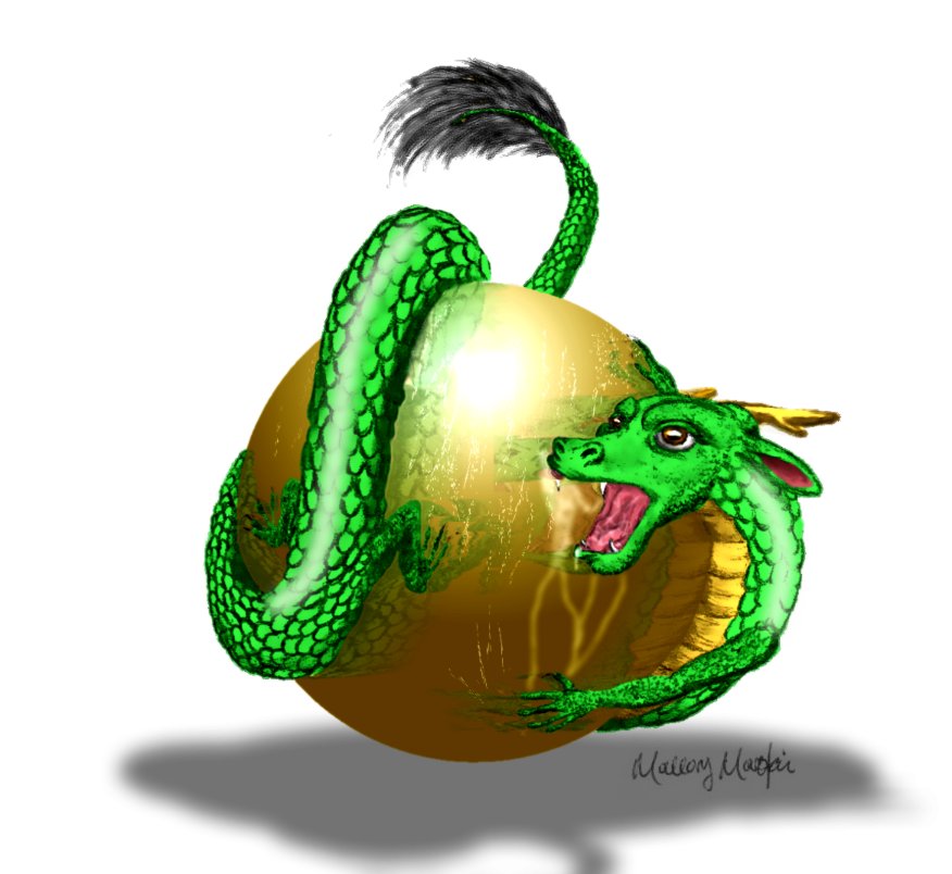 Baby Dragon and Pearl by LoyalCellHeart on Clipart library