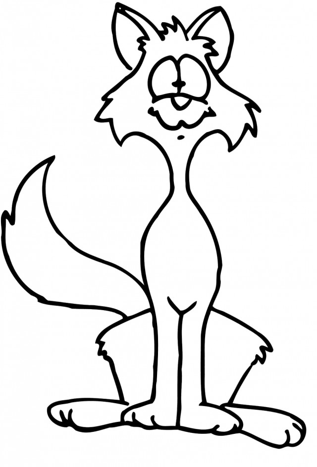 A Skinny Cat Coloring Pages Cat Coloring Pages IKids Coloring 