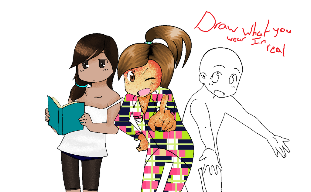 ANIME/COLLAB Slumber Party (of some sort by IsaacLover on Clipart library