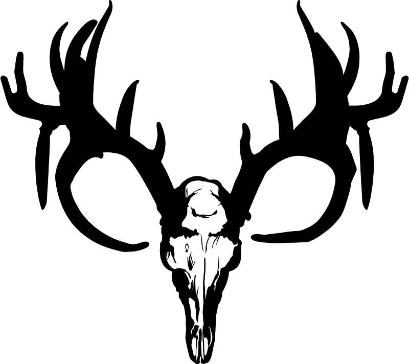 Hunting Decals Deer Skull Decal Sticker Tattoo Page 2