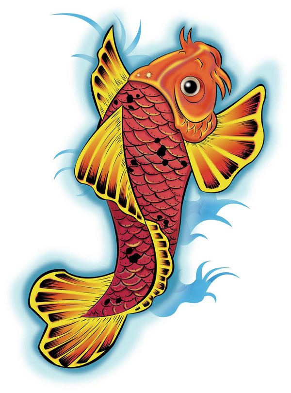 Free Cartoon Koi Fish, Download Free Cartoon Koi Fish png images, Free