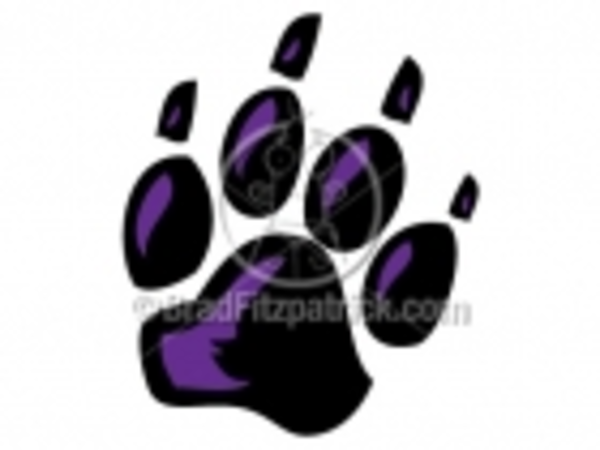 A Panther Paw Clipart | Free Images at Clipart library - vector clip art 