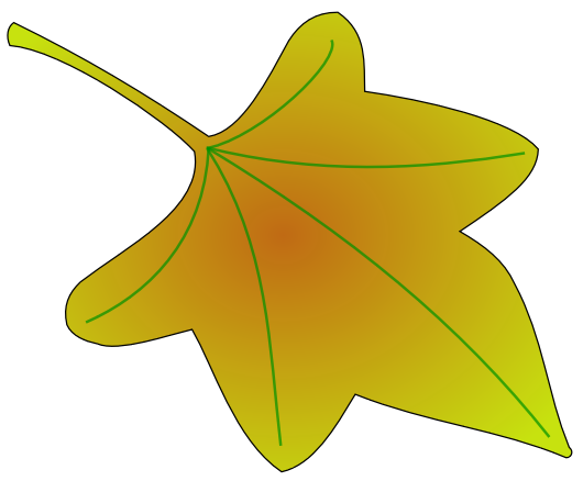 Leaf Clip Art. Leaf ? By: OCAL | Clipart library - Free Clipart Images