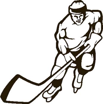 Engraving Creations - Clipart - Hockey