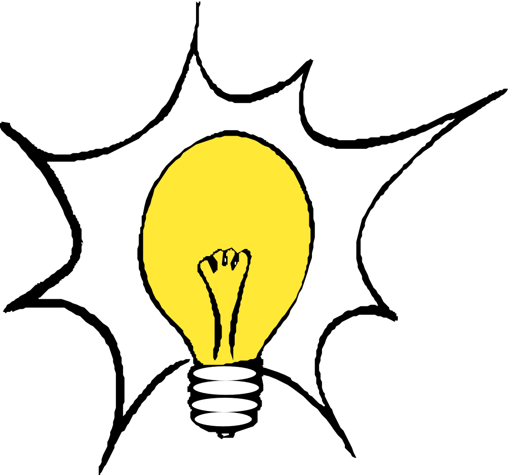 OnlineLabels Clip Art - Light Bulb 3