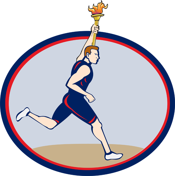 Olympic Torch Clip Art - Clipart library