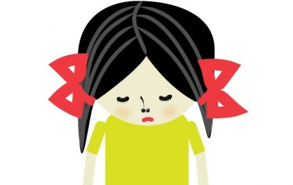 Cartoon Girl Sad Face Images  Pictures - Becuo