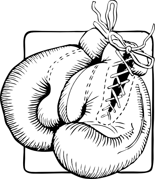 free boxing glove clip art