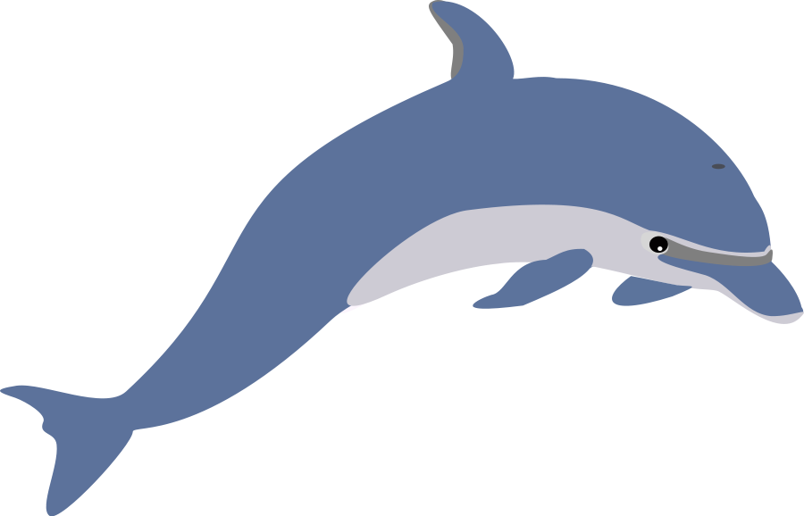 Jumping Dolphin Clip Art