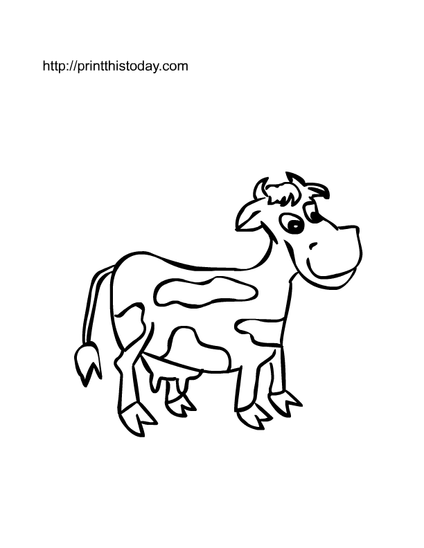 Free printable Farm animals coloring Pages | Print This Today