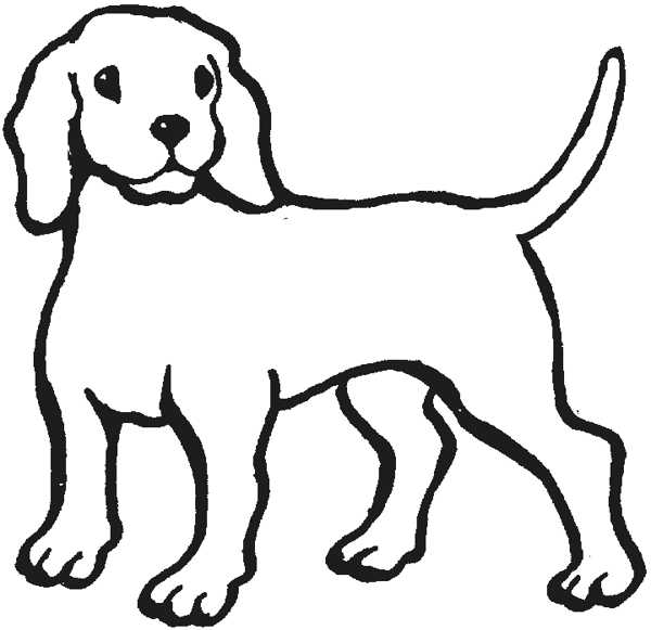 Dog Outline Clip Art - Clipart library