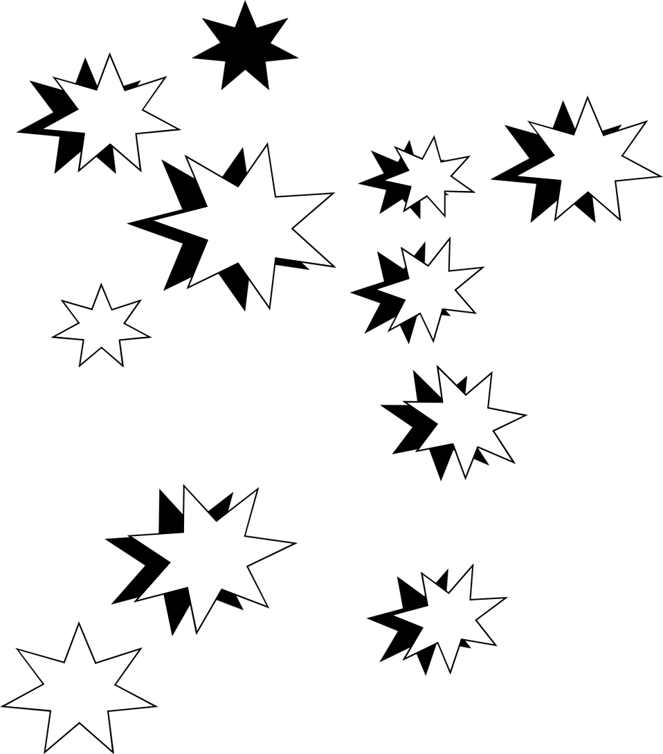 black and white star clip art image search results