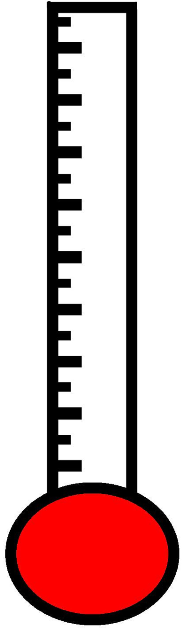 Images For  Blank Thermometer