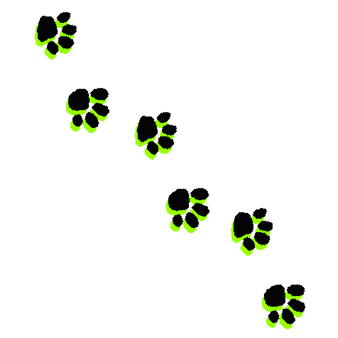 Printable Dog Paw Prints - Clipart library