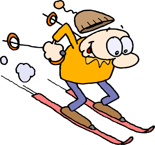 Skier Clipart - Clipart library
