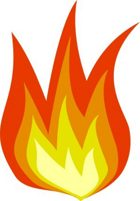 Flaming Volleyball Clipart - Clipart library