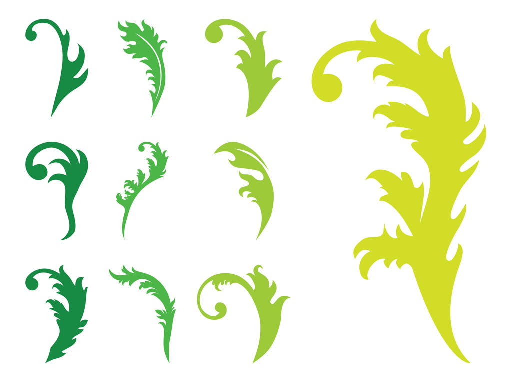 Leaves Silhouettes Graphics