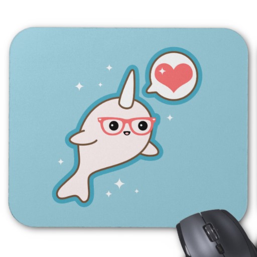 Narwhal Mouse Pads and Narwhal Mousepad Designs