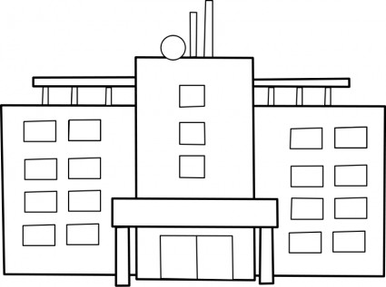 Hospital Hopital-vector Clip Art-free Vector Free Download