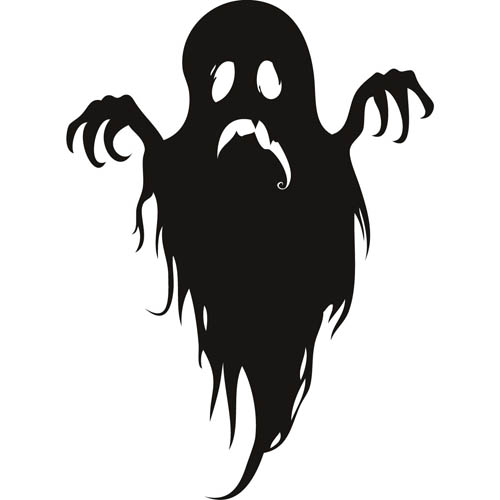 scary ghost picture cartoon - Clip Art Library