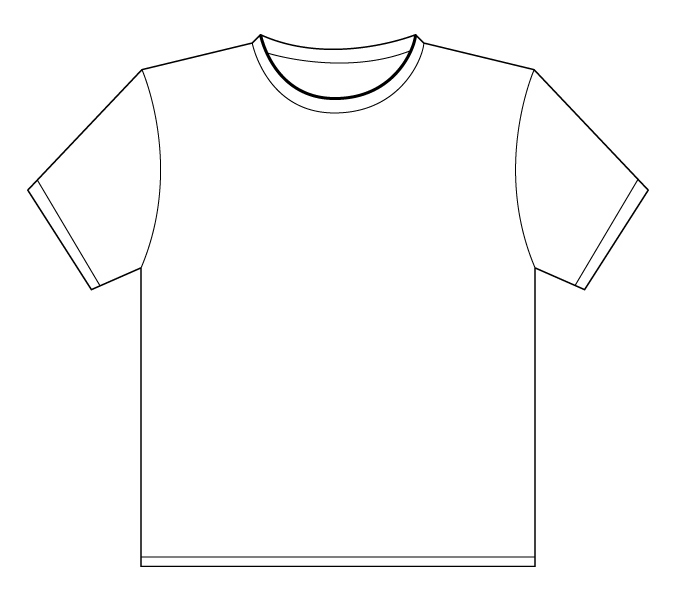 T Shirt Design Layout Template - Clipart library