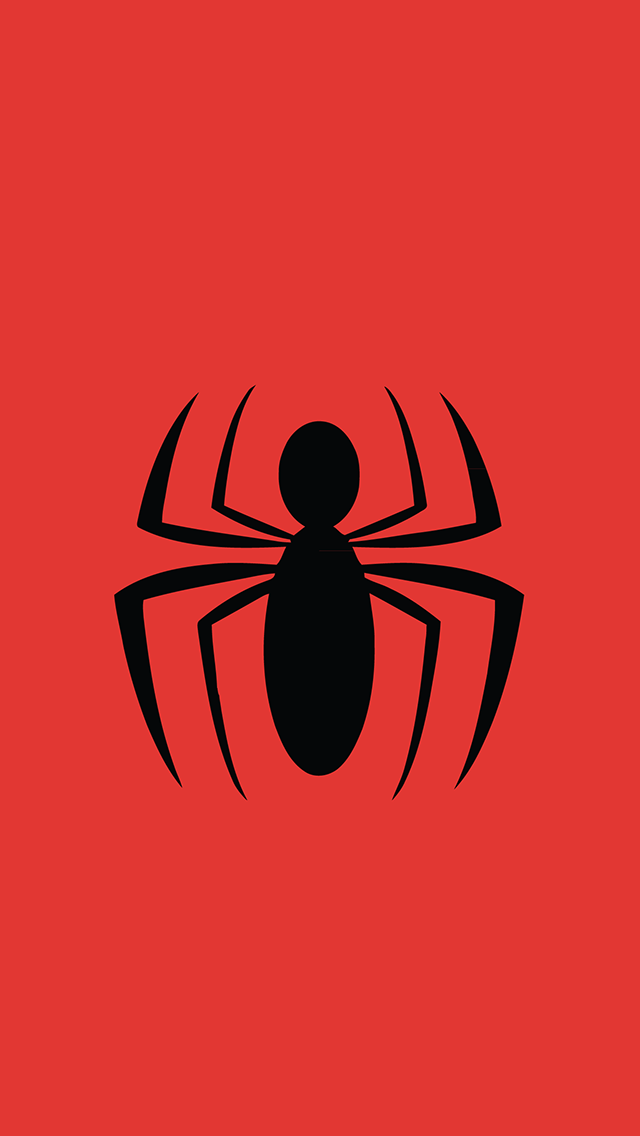 Spiderman Logo iPhone 5 Wallpaper (640x1136)
