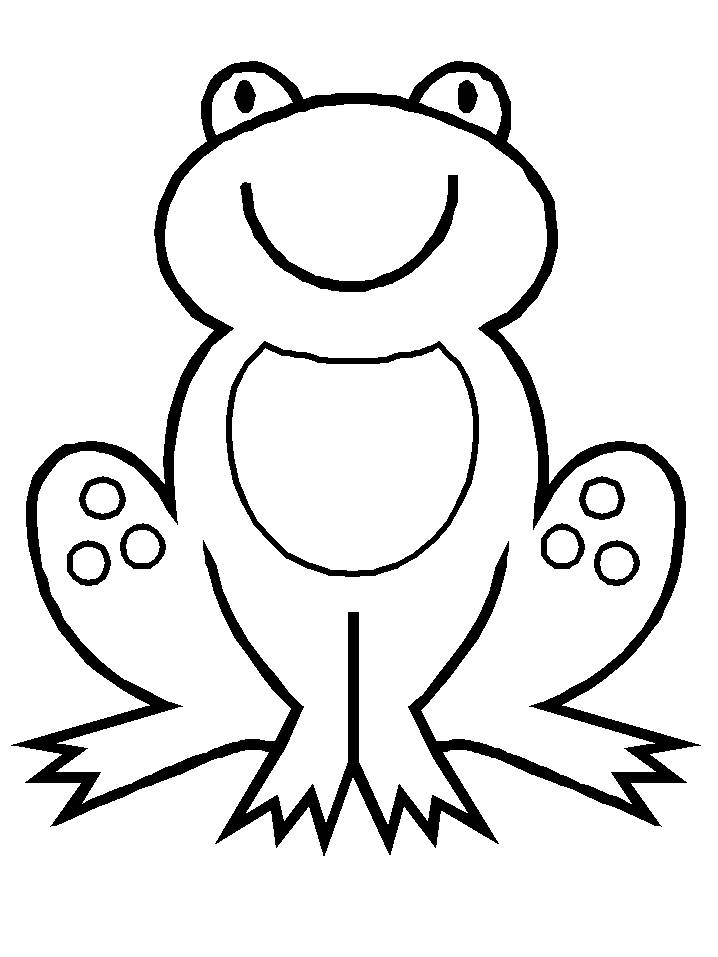 Coloring Picture Of A Frog - AZ Coloring Pages