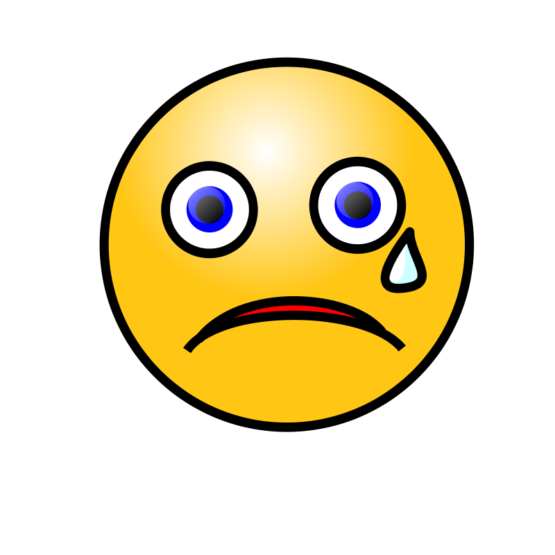 Crying Face Clip Art