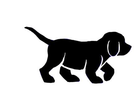 puppy animation updated by Ingridda on Clipart library