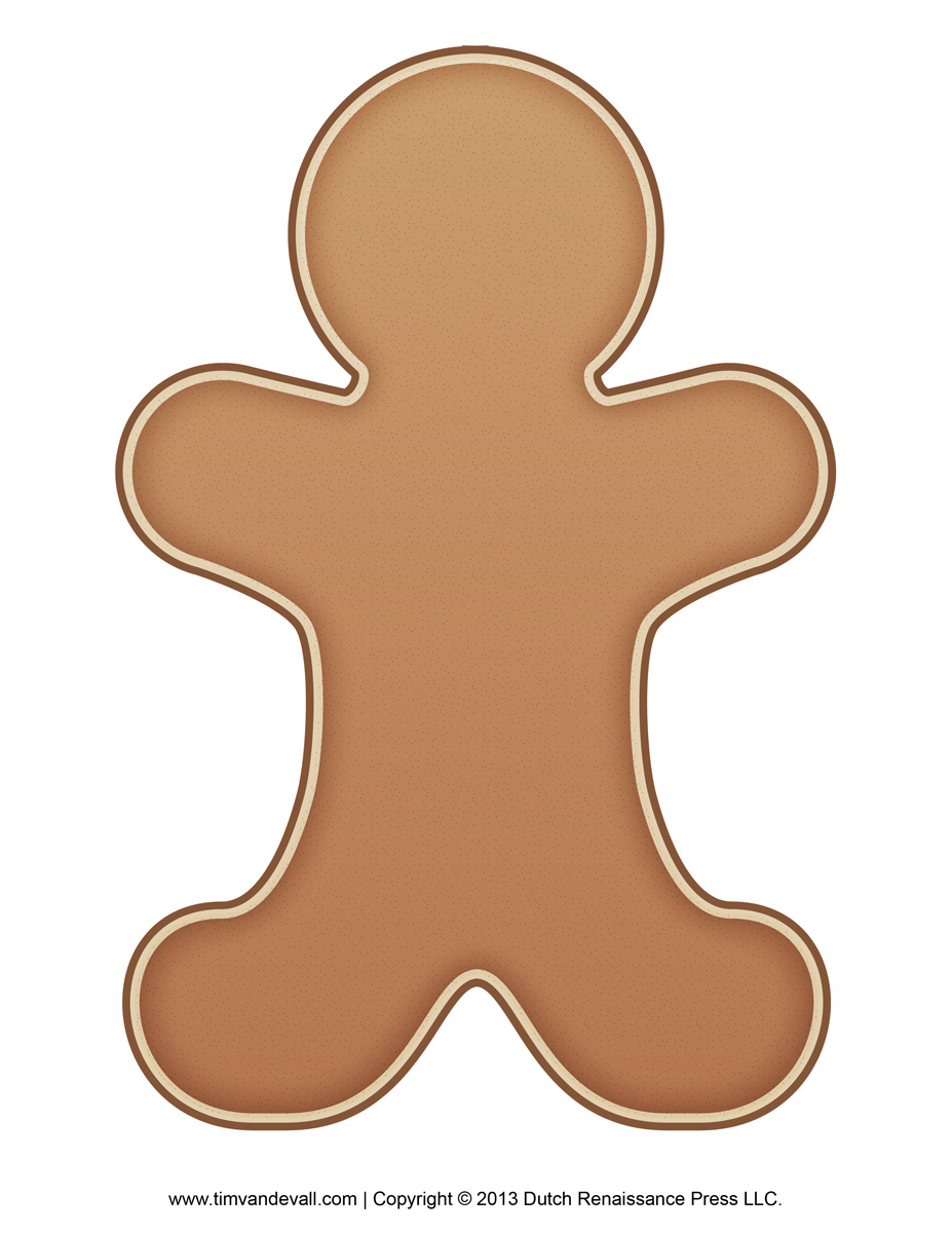 Free Gingerbread Man Outline Download Free Gingerbread Man Outline Png 