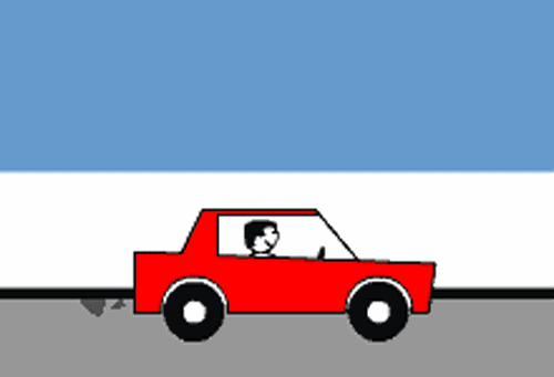 cartoon car driving gif - Clip Art Library