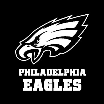 Philadelphia Eagles Logo-Name | Sticka Shack