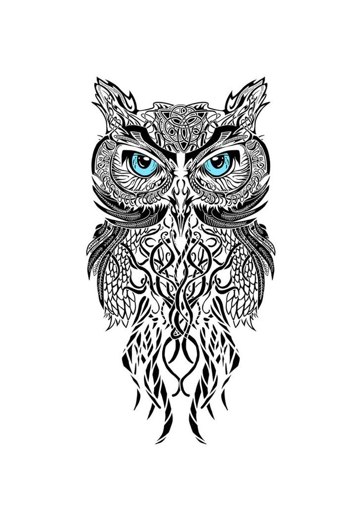black and white owl this would be awesome as a tattoo between the 